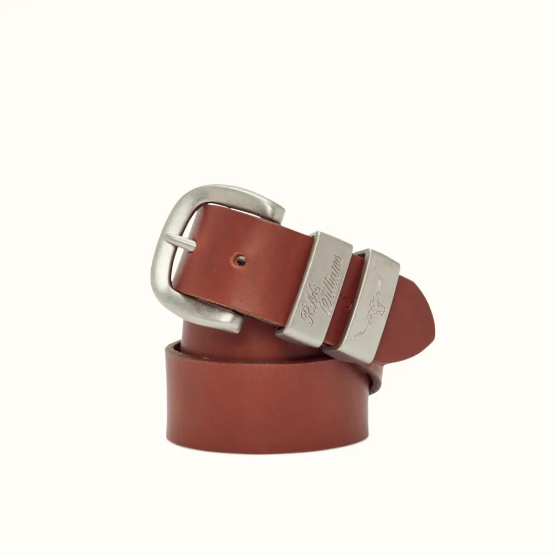 Women R.M. Williams 1 1/2" 3 Piece Solid Hide Belt