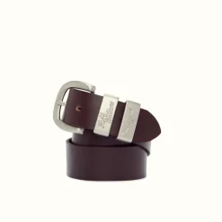 Women R.M. Williams 1 1/2" 3 Piece Solid Hide Belt