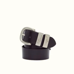 Women R.M. Williams 1 1/2" 3 Piece Solid Hide Belt