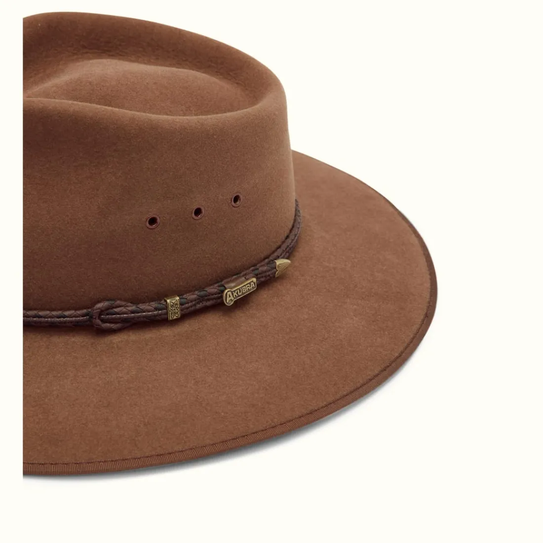 Men R.M. Williams Akubra cattleman hat