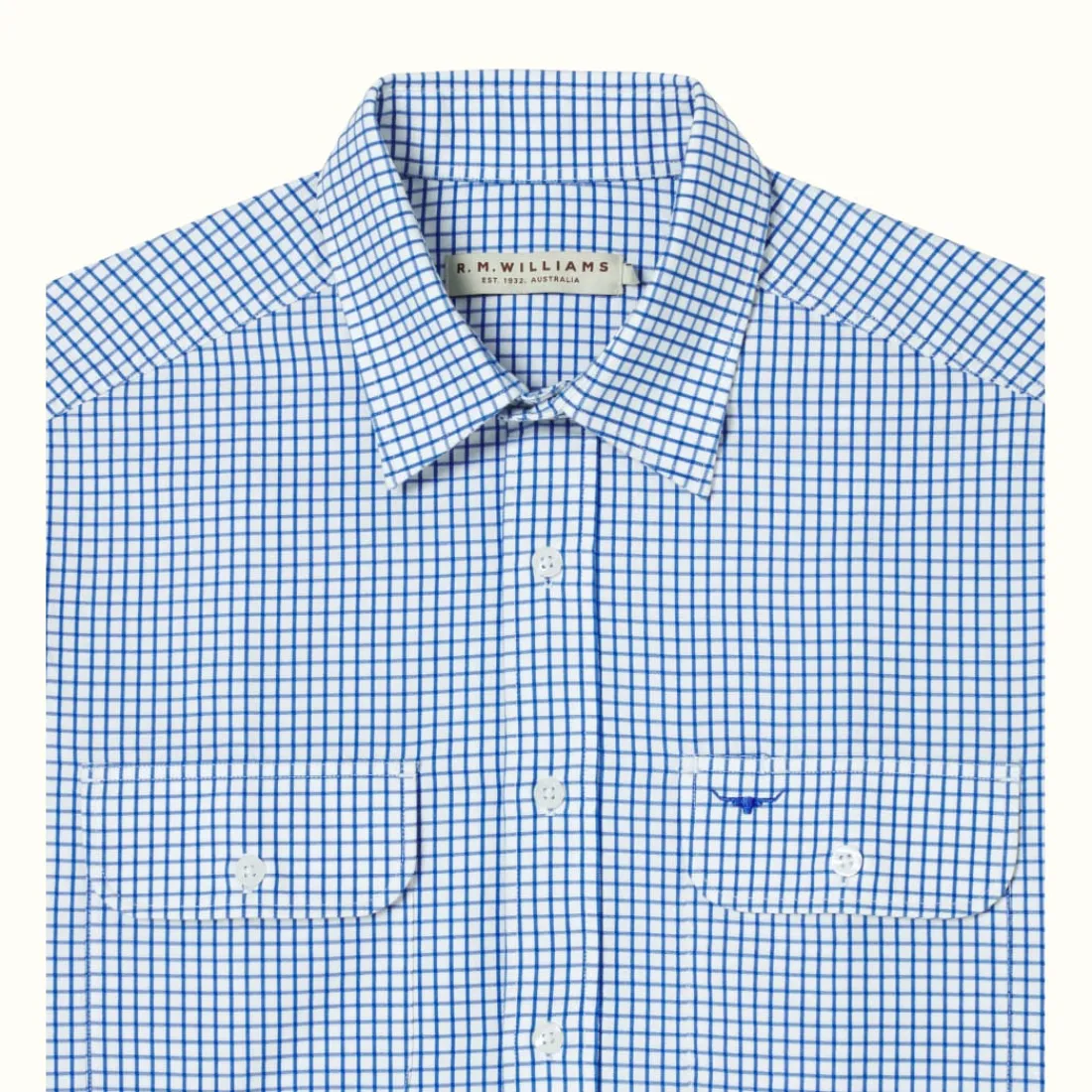 Men R.M. Williams Bourke Shirt