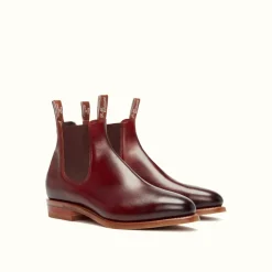 Men R.M. Williams Burnished Comfort Macquarie Boot