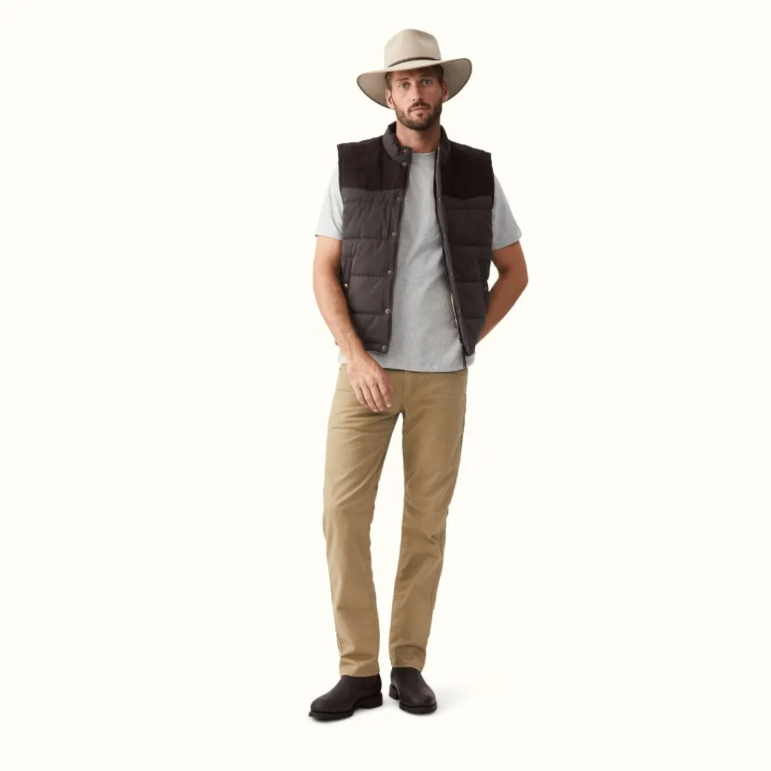 Men R.M. Williams Carnarvon Vest