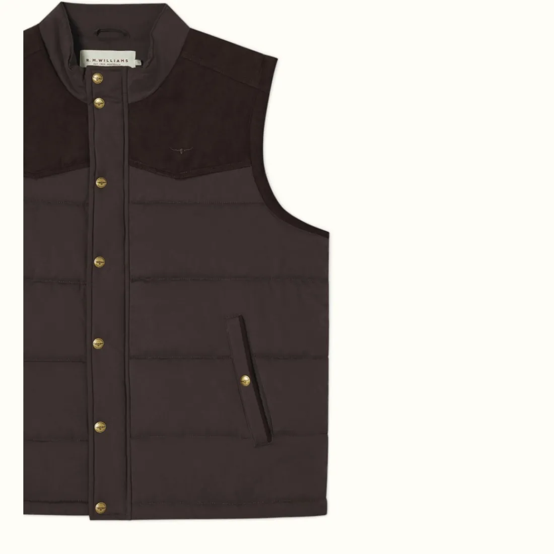 Men R.M. Williams Carnarvon Vest