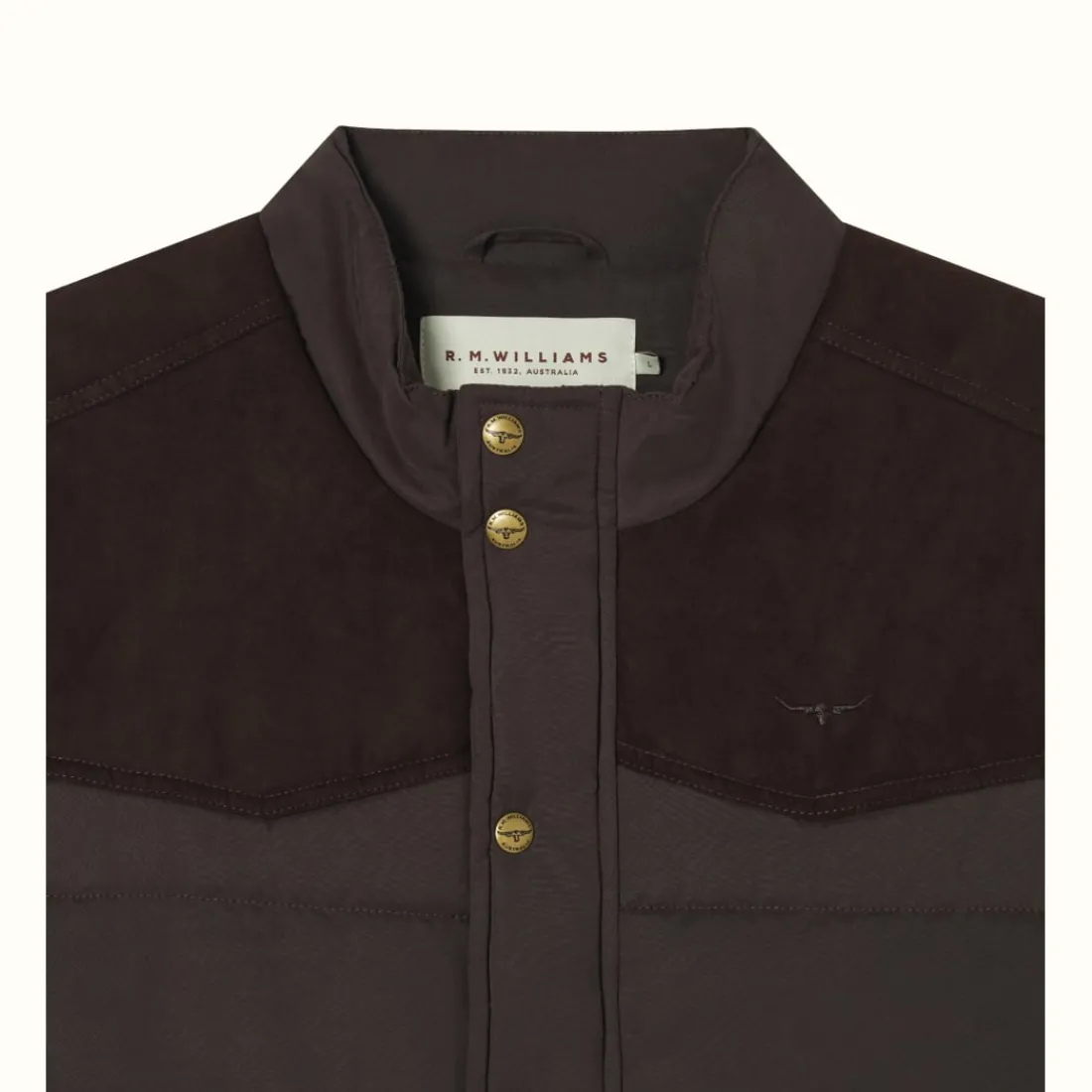 Men R.M. Williams Carnarvon Vest