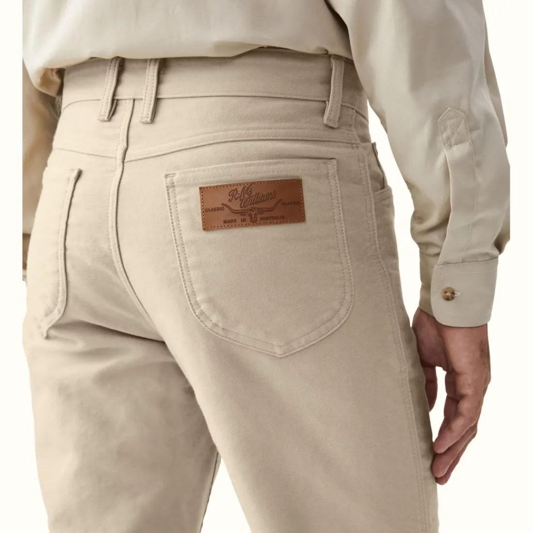 Men R.M. Williams Cleanskin Jean