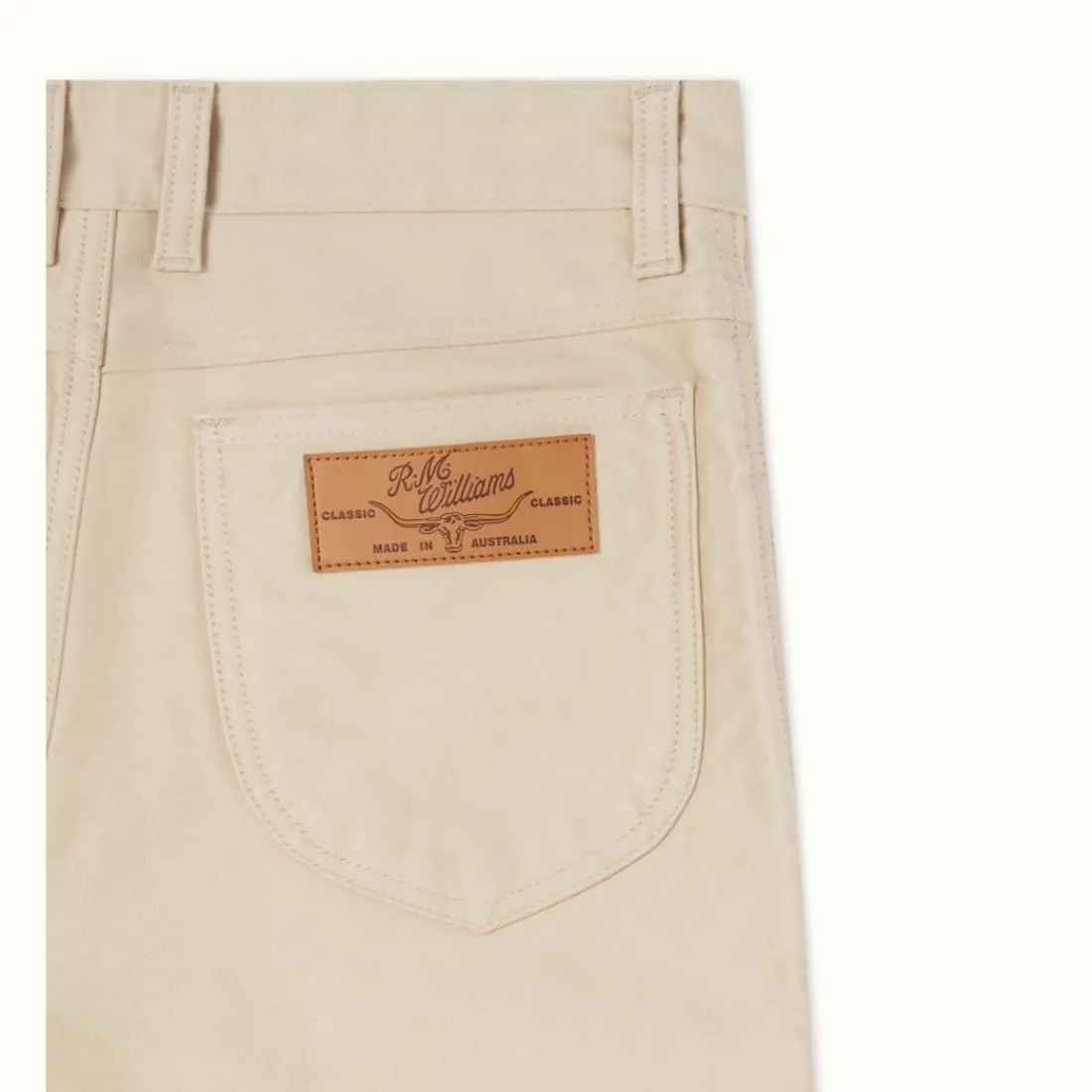 Men R.M. Williams Cleanskin Jean