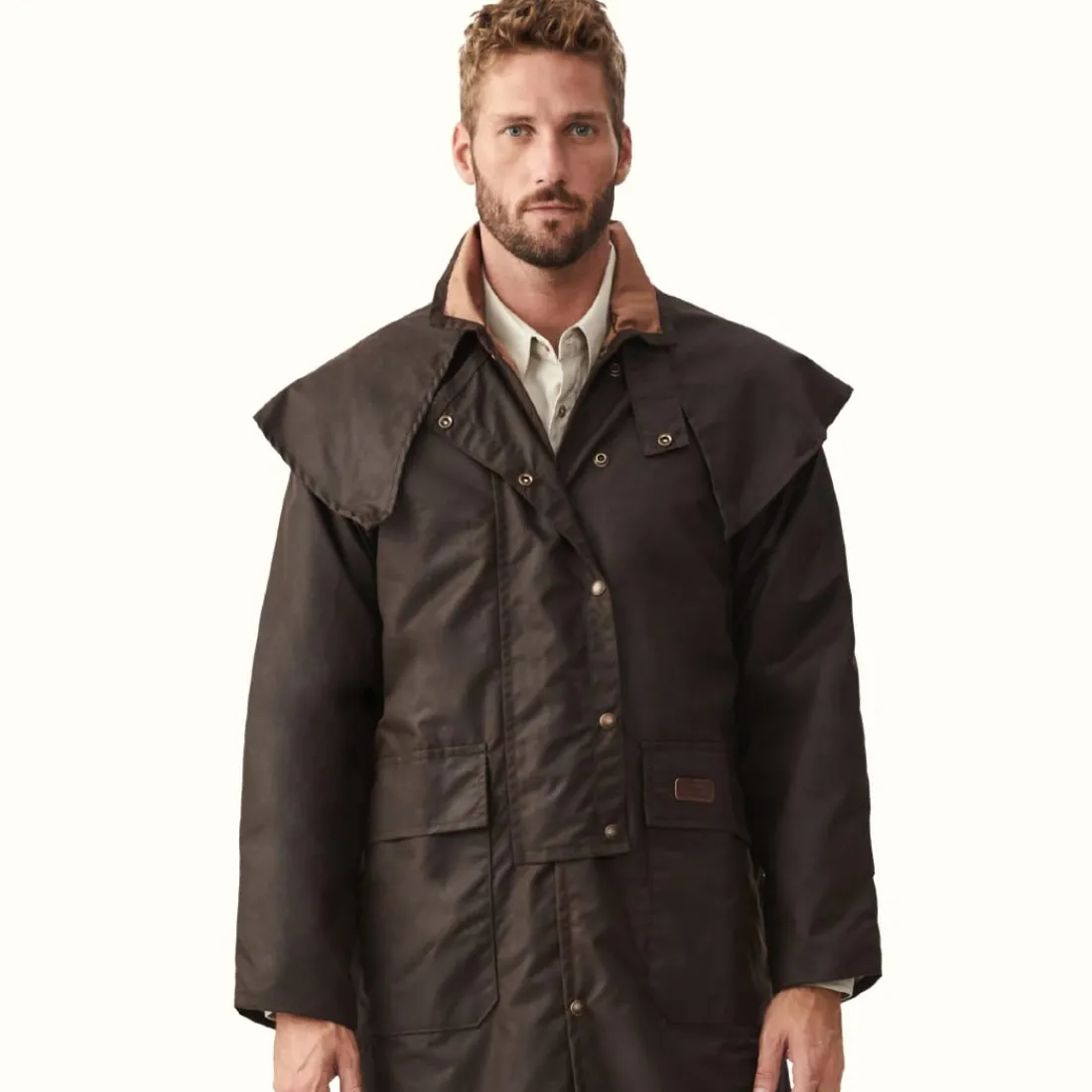 Men R.M. Williams Droughtbreaker Coat