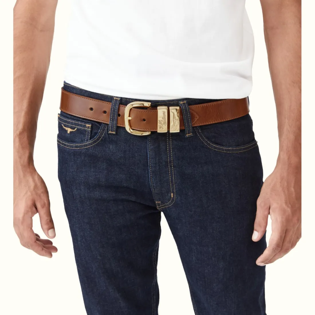 Men R.M. Williams Drover Belt