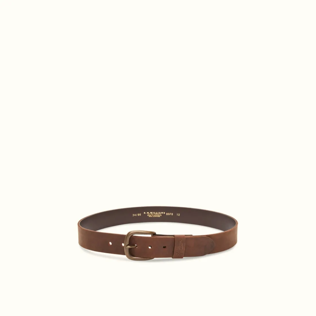 Men R.M. Williams Goodwood Belt