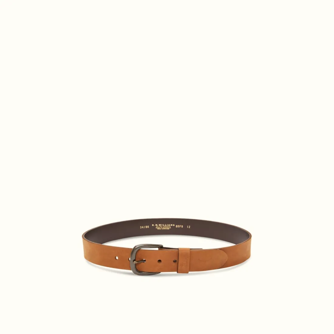 Men R.M. Williams Goodwood Belt