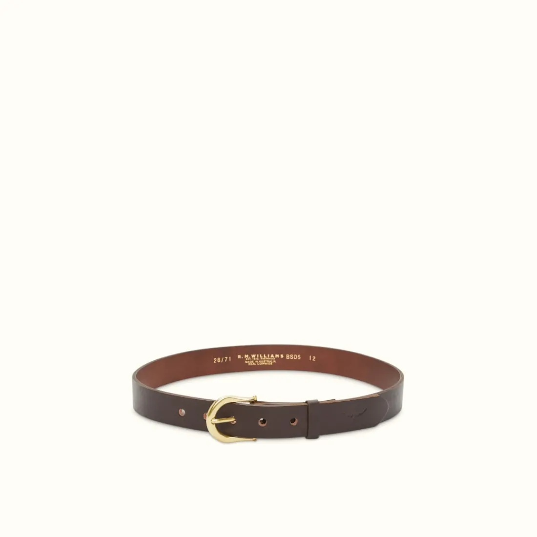 Women R.M. Williams Highbury Belt