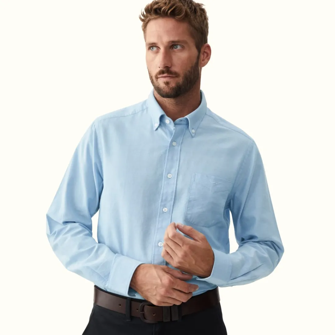 Men R.M. Williams Jervis Button Down Shirt