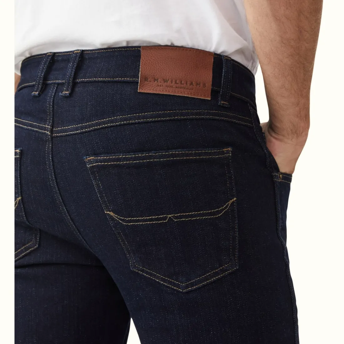Men R.M. Williams Linesman Jeans