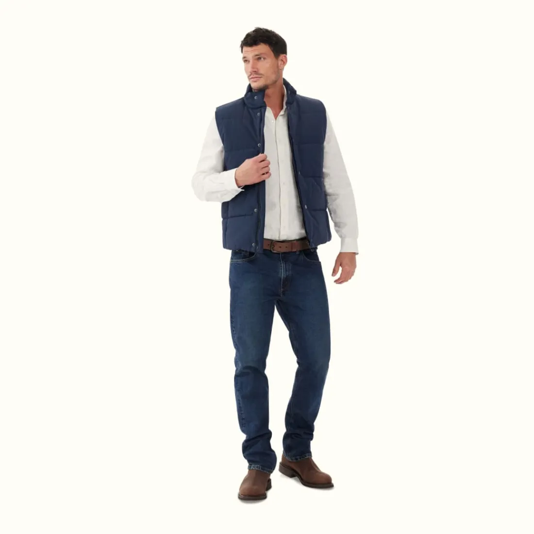 Men R.M. Williams Paddington Vest