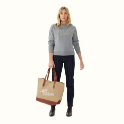 Women R.M. Williams R.M.W Script Crew Neck Sweater