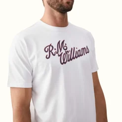 Men R.M. Williams R.M.W Script T-Shirt