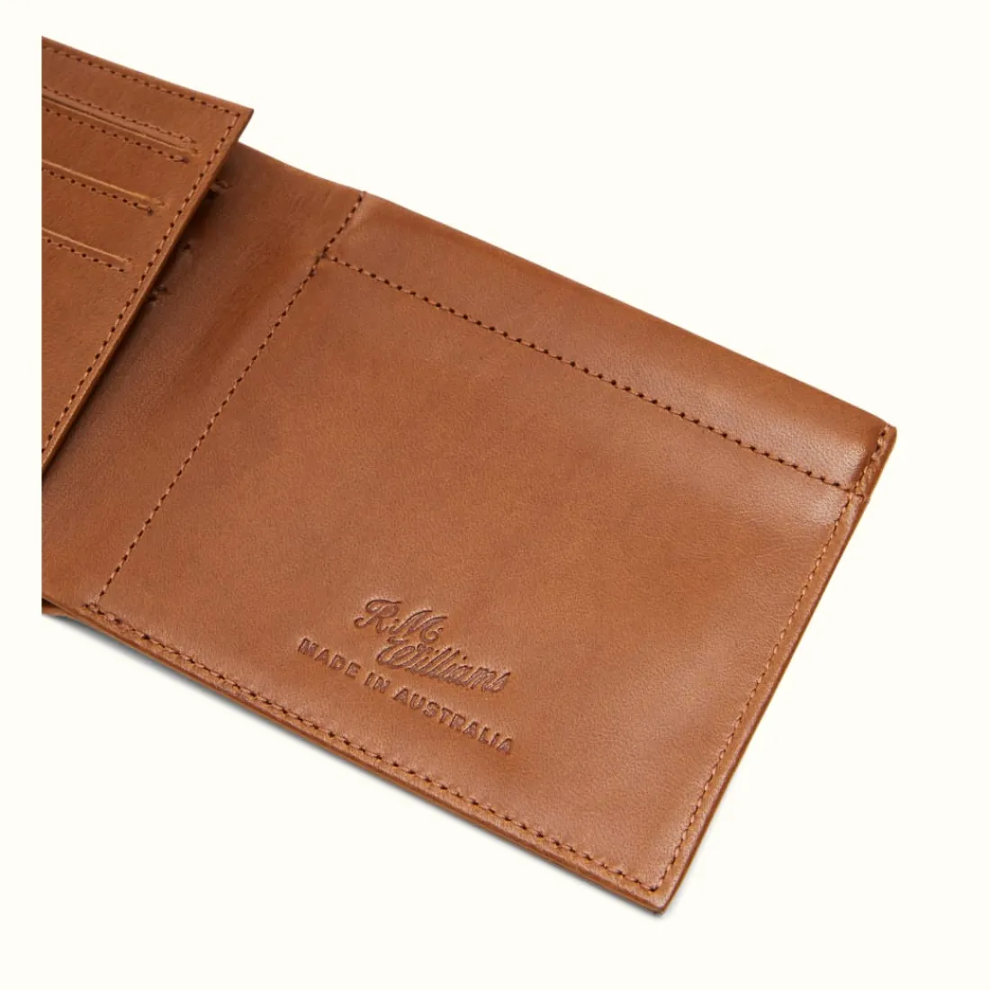 Men R.M. Williams Singleton Wallet With Coin Pouch