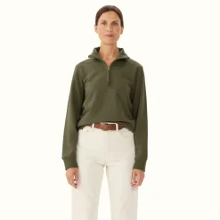 Women R.M. Williams Trickett Zip Neck Sweatshirt