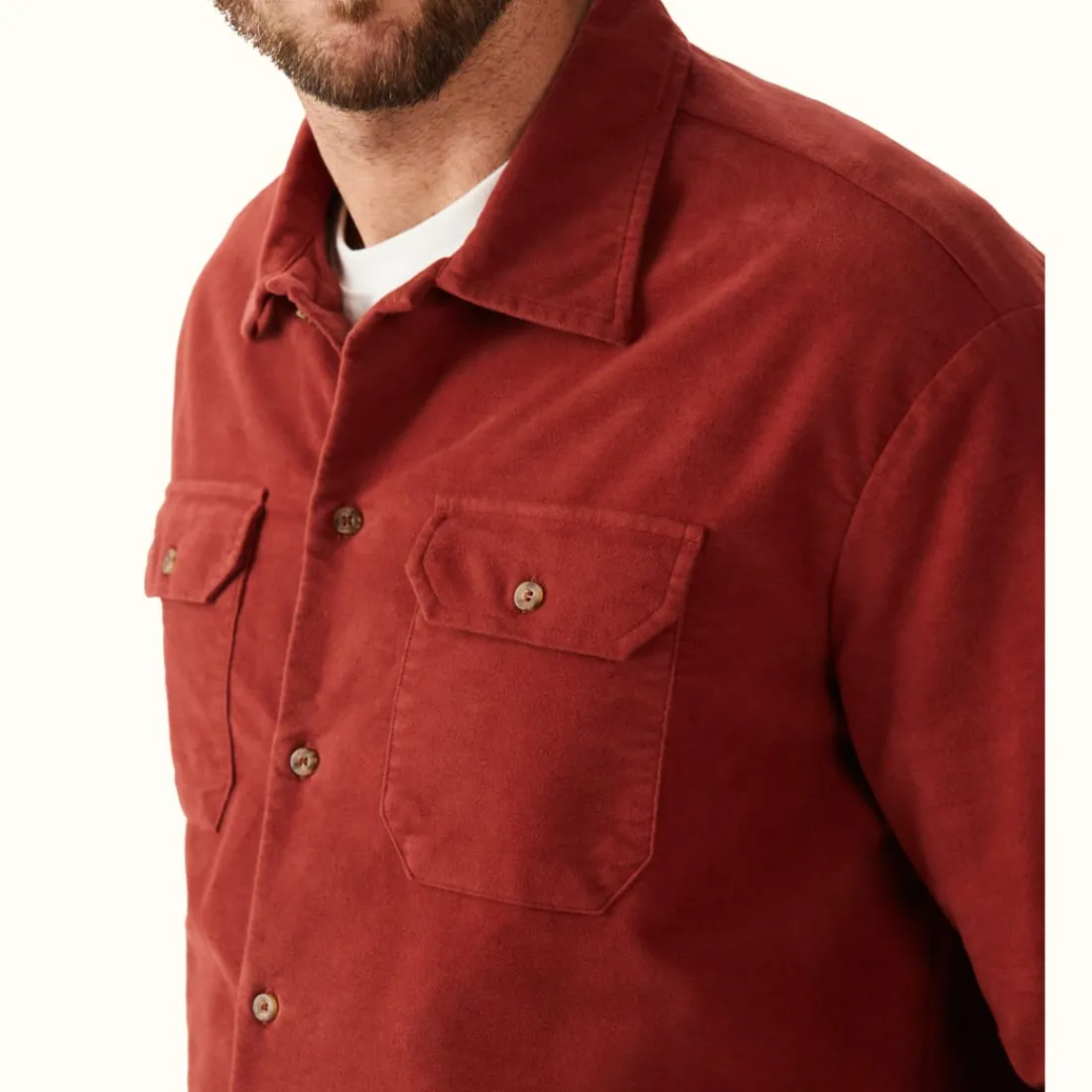 Men R.M. Williams Wilmington Overshirt