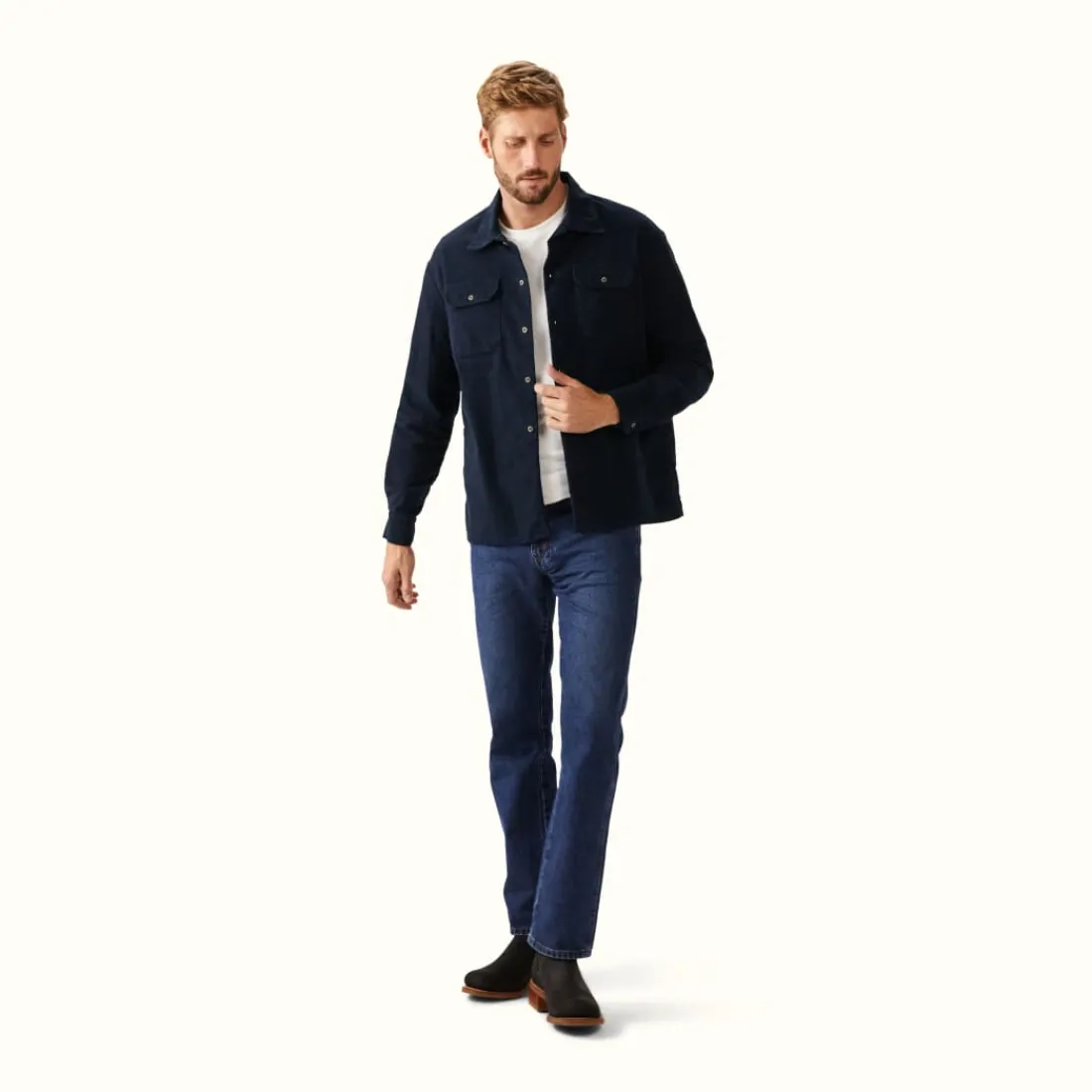 Men R.M. Williams Wilmington Overshirt